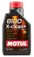 OLEJ MOTUL 5W-30 8100 X-CLEAN+ C3 1L