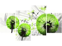 140CM 70 OBRAZ DMUCHAWCE KOLORZE LIMONKI ŚCIENNY