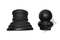 OPASKA I GROT DLA SŁUPKA FI 90 MM - KPL.ŻELIWNA SŁUPEK ULICZNY