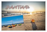 Jantar bursztyn - magnes szklany