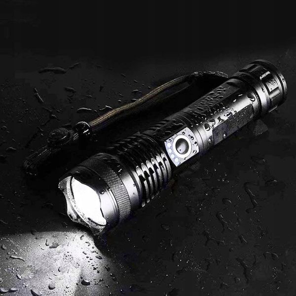 MOCNA LATARKA TAKTYCZNA LED XHP50 ZOOM WOJSKOWA zdjęcie 11