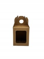 Kraftowe pudełko na miód 400-500 g 10szt. Prezent, opakowanie EKO