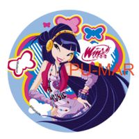 Opłatek na tort Urodziny Winx Czarodziejki Postać Tekst Gratis