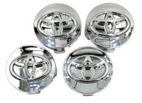 TOYOTA DEKIELKI na felgi zaślepki felg KAPSLE kołpaczki 62mm 4szt.