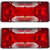 Klosze Lamp Tylnych Lewy i Prawy Zabudowa 2 szt do Iveco Daily IV