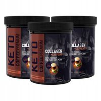 3x Keto Coffee Premium - Białkowy suplement wspierający odchudzanie 120g