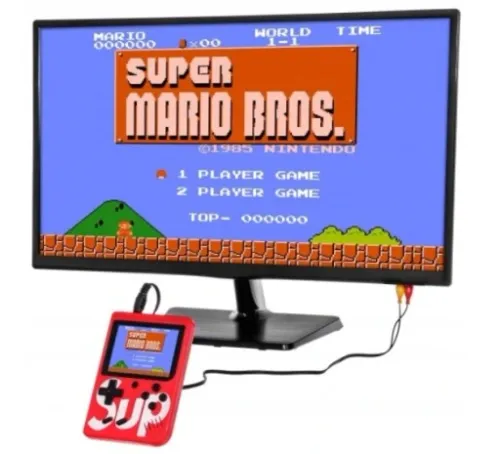 MINI PRZENOŚNA KONSOLA RETRO GRA 400 W 1 GAMEBOY SUPER CENA na Arena.pl