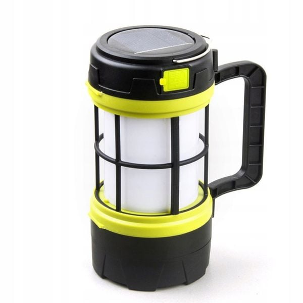 MOCNA LATARKA TURYSTYCZNA LED KEMPINGOWA LAMPA PODRĘCZNA UCHWYT POWERBANK zdjęcie 5