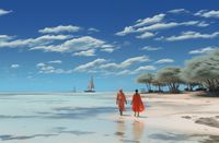 Plakat 91,5x60cm Spokój w Piaskach