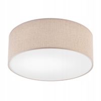 PLAFON LAMPA SUFITOWA LAMKUR ESTELLE 48369 BOHO KOŁO E27 BEŻOWY/BIAŁY