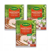 Kamis Marynata staropolska do mięs i drobiu Mieszanka przyprawowa 20g x3szt