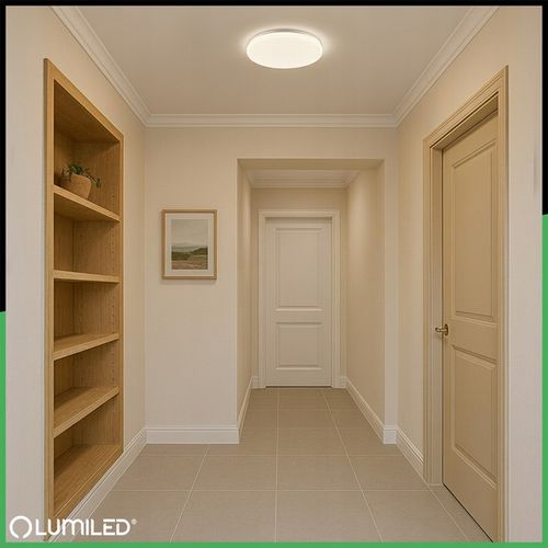 LAMPA DO ŁAZIENKI PLAFON ŁAZIENKOWY LED 24W IP44 PANEL SUFITOWY na Arena.pl