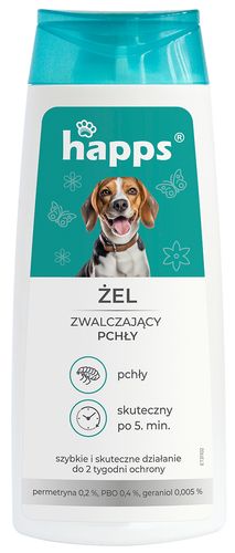 bros happs żel zwalczający pchły 150ml na Arena.pl
