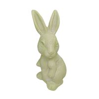 Zając stojący plastikowy light green
