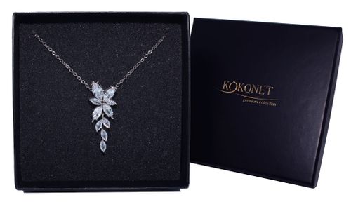 Naszyjnik ślubny FLORES silver KOKONET 8-0261 na Arena.pl