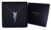 Naszyjnik ślubny FLORES silver KOKONET 8-0261