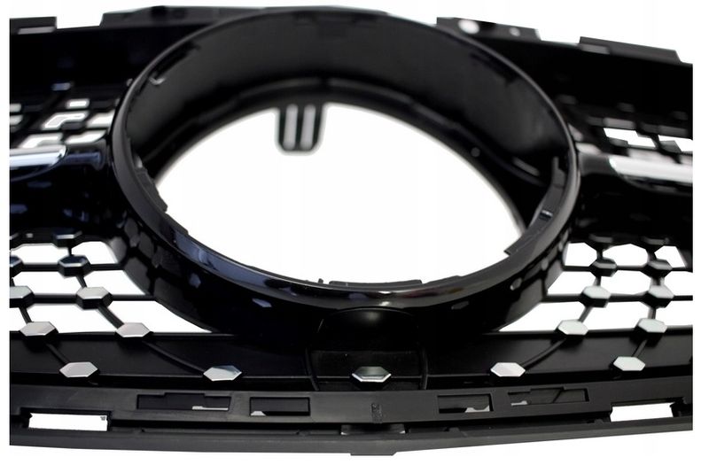 Grill MERCEDES W212 E 13-16 E43 AMG LOOK BLACK zdjęcie 4