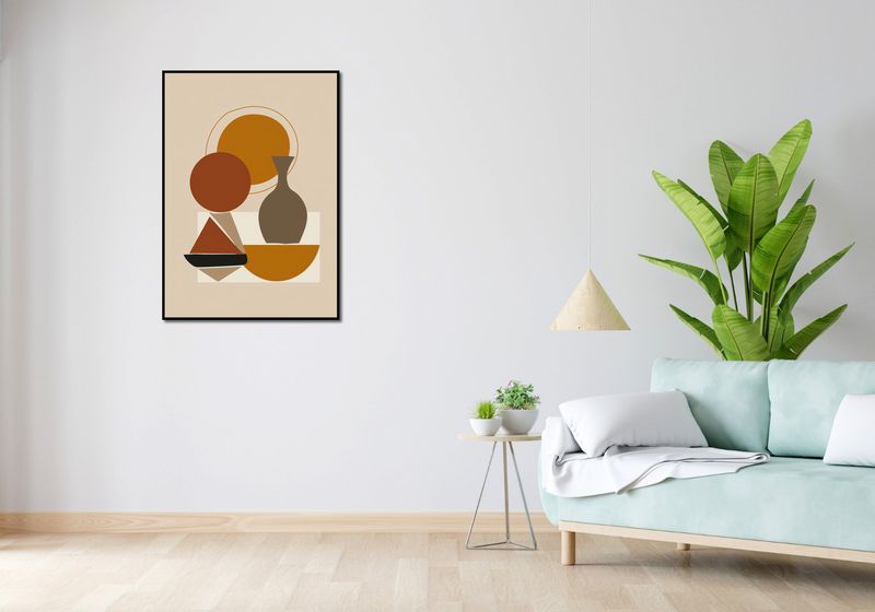 Plakat 67,5x95cm Geometryczna Utrata zdjęcie 4