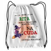 Plecak Dla Rity Szkolny Worek Torba Z Nadrukiem Ze Zdjęciem