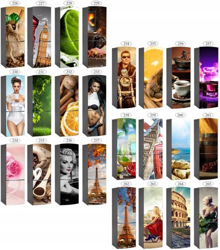 NAKLEJKA na lodówkę naklejki skin OZDOBA na Arena.pl