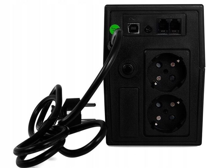 Zasilacz UPS GREEN CELL UPS01LCD 600VA zdjęcie 11