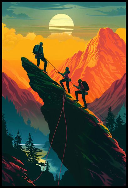 Plakat 61x90,5cm U Szczytu zdjęcie 2