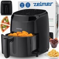 FRYTKOWNICA BEZTŁUSZCZOWA ZELMER FRYTOWNICA PIEKARNIK AIR FRYER 1200W 3,5L