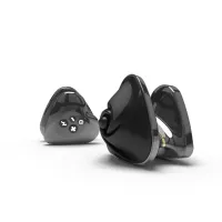 mystim hearts desire serce-roża layon e-stim czarny silikon 6,7 cm