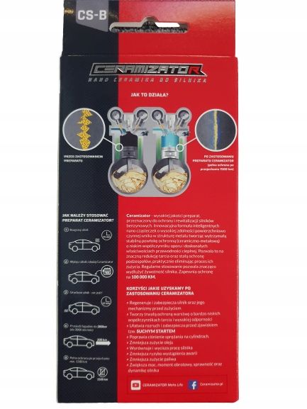 Ceramizator Benzyna do Silników Benzynowych 12ML zdjęcie 1