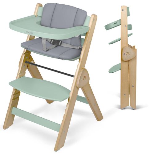 Drewniane krzesełko do karmienia Nukido Timo na Arena.pl