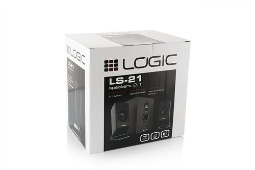 Logic Concept LS-21 CZARNE GŁOŚNIKI 2.1 na Arena.pl