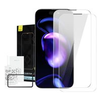 Szkło Hartowane Baseus Crystal 2szt. Przeciwpyłowe DO iPhone 14 Pro Max
