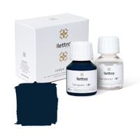 Farba do skóry granatowa do farbowania obuwia tapicerki foteli auta renowacja