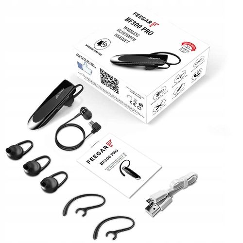 Zestaw Słuchawkowy Feegar Bf300 Bluetooth 5.0 24H na Arena.pl