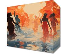 Obraz 20x20cm Taneczny Żar