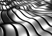 Fototapeta elegancka srebrna metalowa tapeta 3D