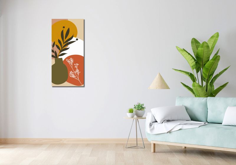 Obraz 40x90cm Kwiaty w Słońcu zdjęcie 2