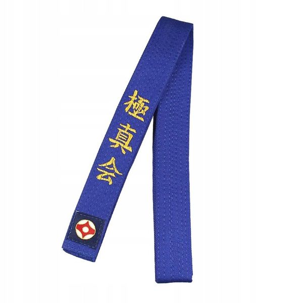 Pasy Pas Do Kyokushin Karate Niebieski 220 cm zdjęcie 2