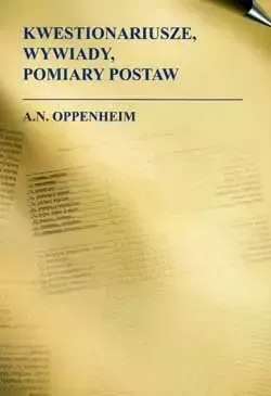 Kwestionariusze, wywiady, pomiary postaw zdjęcie 1