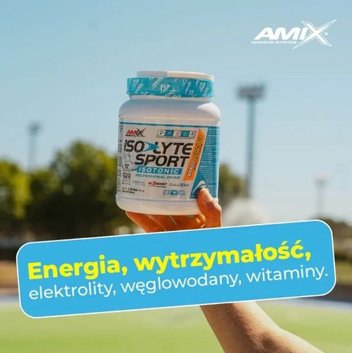 IZOTONIK W PROSZKU DLA BIEGACZY KOLARZY Najlepszy w 2024r. Amix IsoLyte na Arena.pl