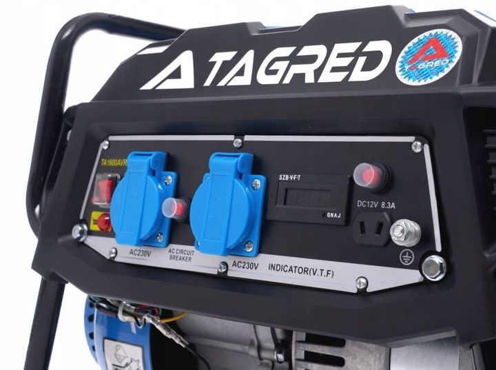 AGREGAT PRĄDOTWÓRCZY PRĄDU TAGRED 1600W AVR +OLEJ zdjęcie 6