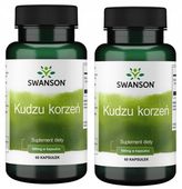 SWANSON Korzeń KUDZU stres TRAWIENIE detox NAŁOGI 2 opakowania