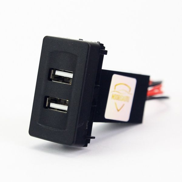 Ładowarka Samochodowa OEM 2x USB VW T4 BLUE Light zdjęcie 4