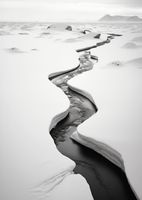 Plakat 64x90cm Szczeliny Mrozu