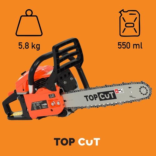 PILARKA ŁAŃCUCHOWA PIŁA SPALINOWA TOP CUT TC-CST52-40-01AC-V 2,1kW 3KM na Arena.pl