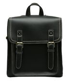 PLECAK DAMSKI SKÓRZANY TORNISTER TORBA VINTAGE 2W1 CZARNY