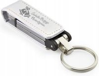 pamiątka ekoskóra pendrive z grawerem święta bożego narodzenia