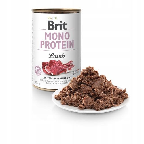 Brit Mono Protein Lamb Mokra Karma dla Psa 6x400g na Arena.pl