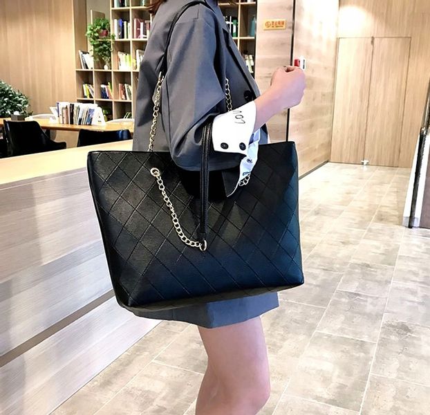 Czarna Damska Skórzana Pojemna Torba A4 Torebka zdjęcie 15