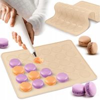 MATA DO MAKARONIKÓW CIASTECZEK CIASTEK SILIKONOWA FORMA duża